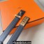 Hermes Width 2.4cm Collier de Chien 24 belt Black