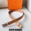 Hermes Width 2.4cm Collier de Chien 24 belt Brown