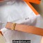 Hermes Width 2.4cm Collier de Chien 24 belt Gray