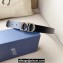 Dior Width 3cm C'est Belt in Smooth Calfskin Black/Silver 2024