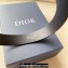 Dior Width 3cm C'est Belt in Smooth Calfskin Black/Silver 2024