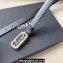 Chanel Width 2cm calfskin belt Black with Crystal and Pearl Buckle 2024