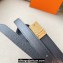 Hermes Elan Pocket 24 belt Black/Gold