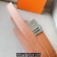 Hermes Elan Pocket 24 belt Brown/Silver