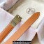 Hermes Elan Pocket 24 belt Brown/Silver