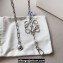 Loewe Anagram chain belt in Silver