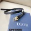 Dior Width 1.5cm 30 Montaigne Jolie Belt in Smooth Calfskin Black/Gold 2024