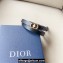 Dior Width 1.5cm 30 Montaigne Jolie Belt in Smooth Calfskin Black/Gold 2024