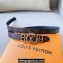 Louis Vuitton LV Trio 20mm Reversible Belt M8480W Black