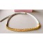 Miu Miu Width 1.5cm Metal Leather Belt White