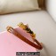 Miu Miu Width 1.5cm Metal Leather Belt Brown