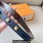 Louis Vuitton LV Studs 29 Belt M8610Y Black/Gold