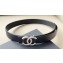 Chanel Width 3cm Reversible calfskin belt Black 2024