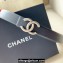 Chanel Width 3cm Reversible calfskin belt Black 2024