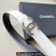 Chanel Width 3cm Reversible calfskin belt White 2024