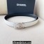 Chanel Width 3cm Reversible calfskin belt White 2024