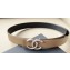 Chanel Width 3cm Reversible calfskin belt Camel 2024