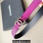 Chanel Width 3cm Reversible calfskin belt Purple 2024