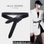 Isabel Marant Width 3cm Knotted belt Black