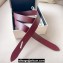 Isabel Marant Width 3cm Knotted belt Burgundy