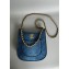 Chanel Washed Denim & Gold-Tone Metal Hobo Handbag AS4532 Blue 2024
