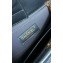 Chanel Washed Denim & Gold-Tone Metal Hobo Handbag AS4532 Blue 2024