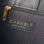 Chanel Calfskin & Gold-Tone Metal Hobo Handbag AS4532 Black 2024