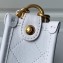 Chanel Calfskin & Gold-Tone Metal Hobo Handbag AS4666 White 2024