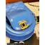 Chanel Shiny Aged Calfskin & Gold-Tone Metal Clutch with Chain Bag AP3435 Blue 2024