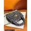Chanel Cotton Tweed & Gold-Tone Metal Mini Shopping Bag AS4416 Black 2024