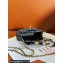 Chanel Sequin Embroidered Tweed & Gold-Tone Metal Clutch with Chain Bag AP3435 Black 2024
