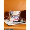 Chanel Lace Patchwork & Gold-Tone Metal CHANEL 22 Mini Handbag AS3980 Multicolor 2024