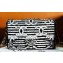 Chanel Sequins & Silver-Tone Metal Small Flap Bag AS4561 Black & White 2024