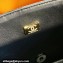 Chanel Sequins & Silver-Tone Metal Small Flap Bag AS4561 Black & White 2024