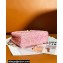Chanel Cotton Tweed & Gold-Tone Metal Mini Shopping Bag AS4416 Pink 2024