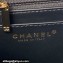 Chanel Grained Calfskin & Gold-Tone Metal Flap Bag with Top Handle AS4712 Black 2024