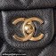 Chanel Grained Calfskin & Gold-Tone Metal Small Flap Bag with Top Handle AS4711 Black 2024