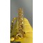 Chanel Lambskin, Resin & Gold-Tone Metal Mini Flap Bag with Top Handle AS4847 Yellow 2024