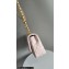 Chanel Lambskin, Resin & Gold-Tone Metal Small Flap Bag with Top Handle AS4848 Light Pink 2024