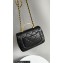 Chanel Lambskin, Resin & Gold-Tone Metal Small Flap Bag with Top Handle AS4848 Black 2024