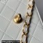 Chanel Vintage Gold-Tone Metal Flap Bag with Top Handle AS6025 White 2024