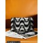 Chanel Sequins Medium Classic Flap Bag Black & White 2024