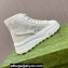 Gucci Tennis 1977 Women's GG high top sneakers 746768 White 2024