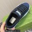 Gucci Tennis 1977 Women's GG sneakers 772879 Blue denim with black GG crystals 2024