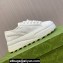 Gucci Tennis 1977 Women's GG sneakers 782737 Off white canvas with GG embroideries 2024