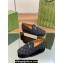 Gucci Women's Jordaan GG loafer in GG Denim Black 2024