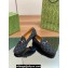 Gucci Women's Jordaan GG loafer in GG Denim Black 2024