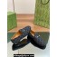 Gucci Women's Jordaan GG loafer in GG Denim Black 2024