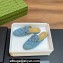 Gucci Women's Princetown slipper 771592 in GG Denim Light Blue 2024