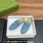 Gucci Women's Princetown slipper 771592 in GG Denim Light Blue 2024